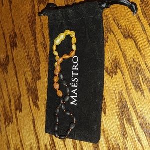 Gently Used Raw Amber Teething Necklace